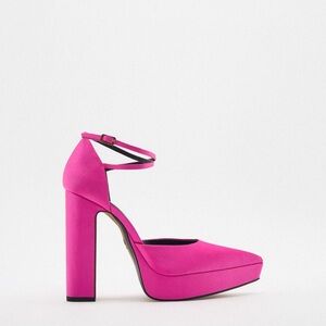 Zara Heeled Platform Shoes